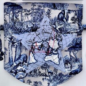 Dior Around The World Pouch Bag